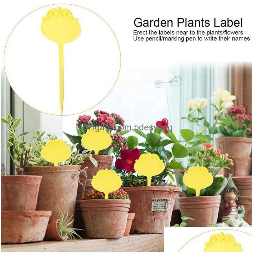 other garden supplies gardening plant labels 100 pcs nursery label waterproof flower signboardplant market label