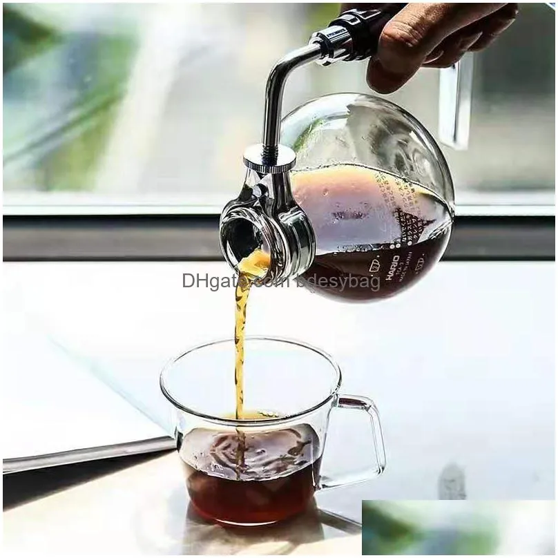 3cup 5 cup tabletop coffee pots glass siphon syphon coffee maker