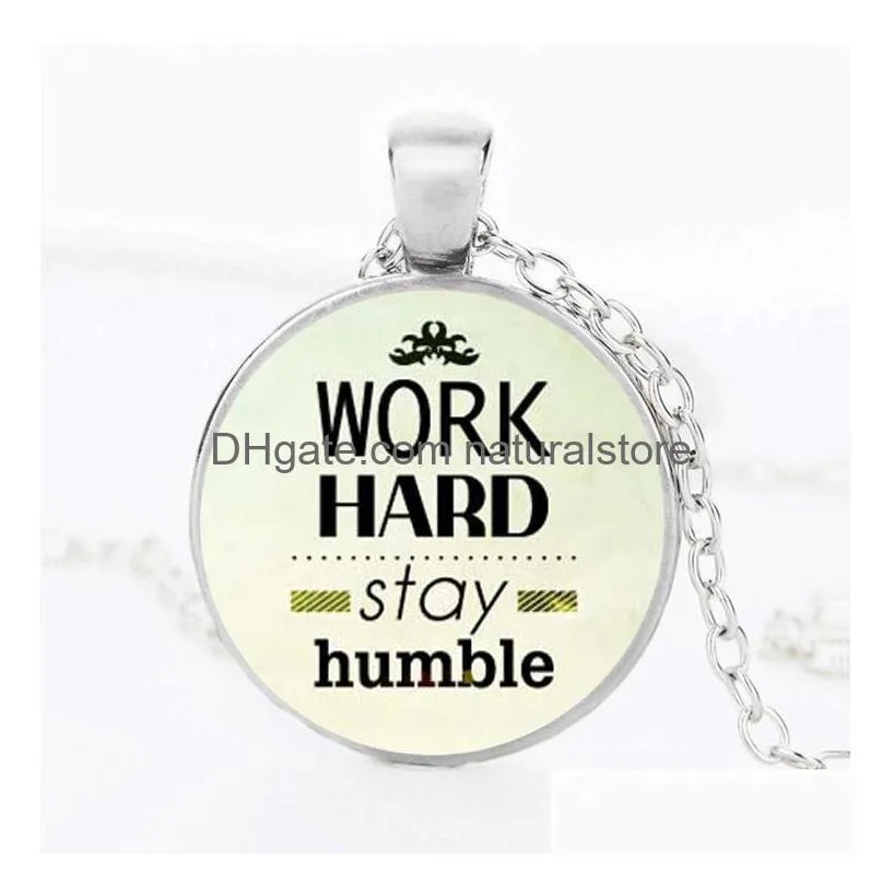 new inspirational word pendant necklaces round glass letter moonstone charm chain for women men s fashion luxury jewelry gift