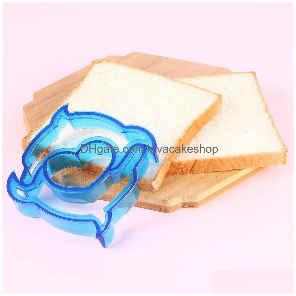 lunch diy sandwiches cutter mould food cutting die bread biscuits mold children baking tools