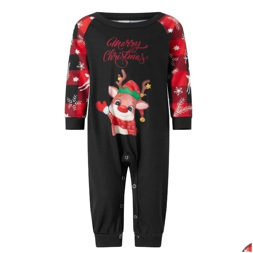 family matching outfits christmas pajamas xmas pjs sleepwear cute holiday outfit 220914