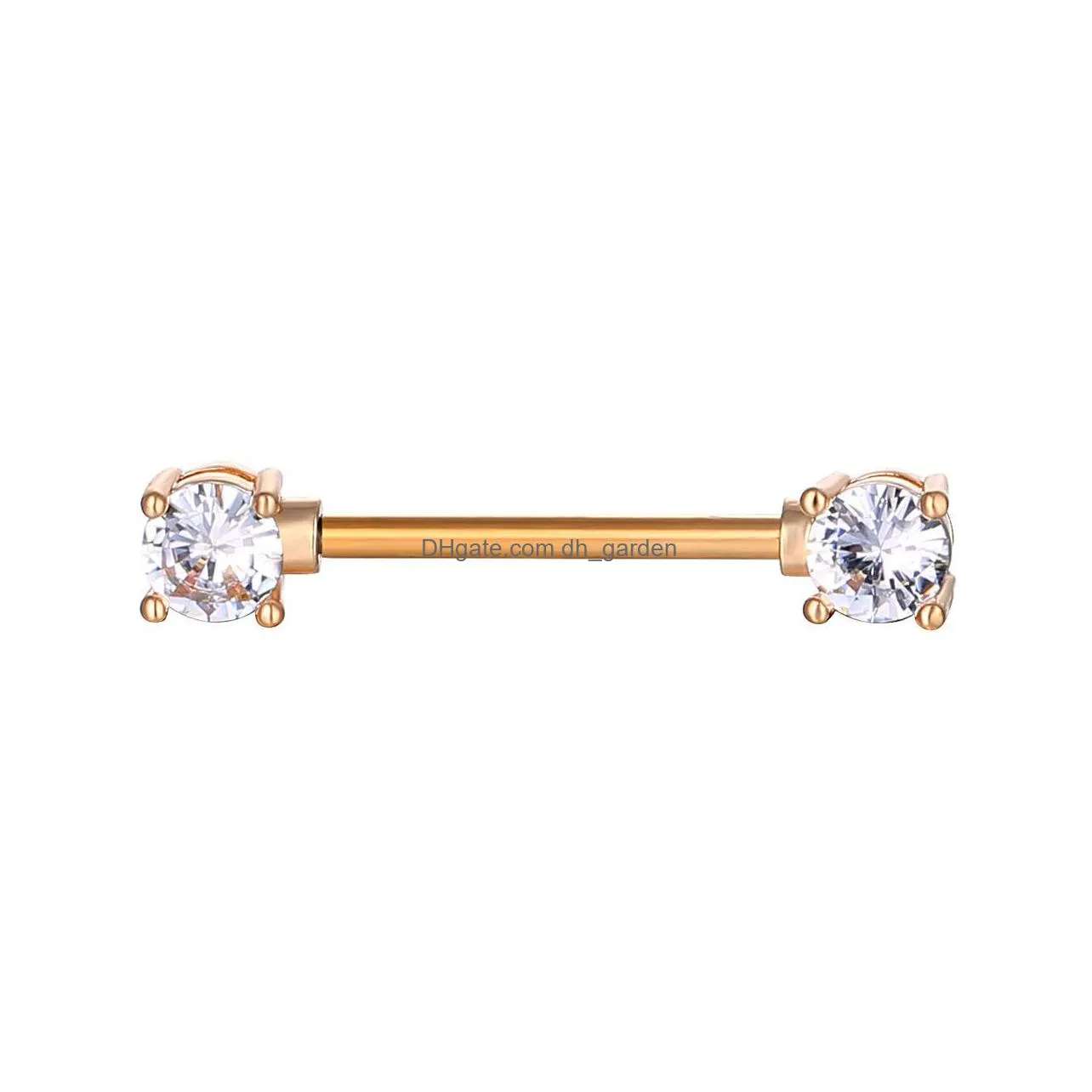 d1039 zircon belly navel ring clear colors