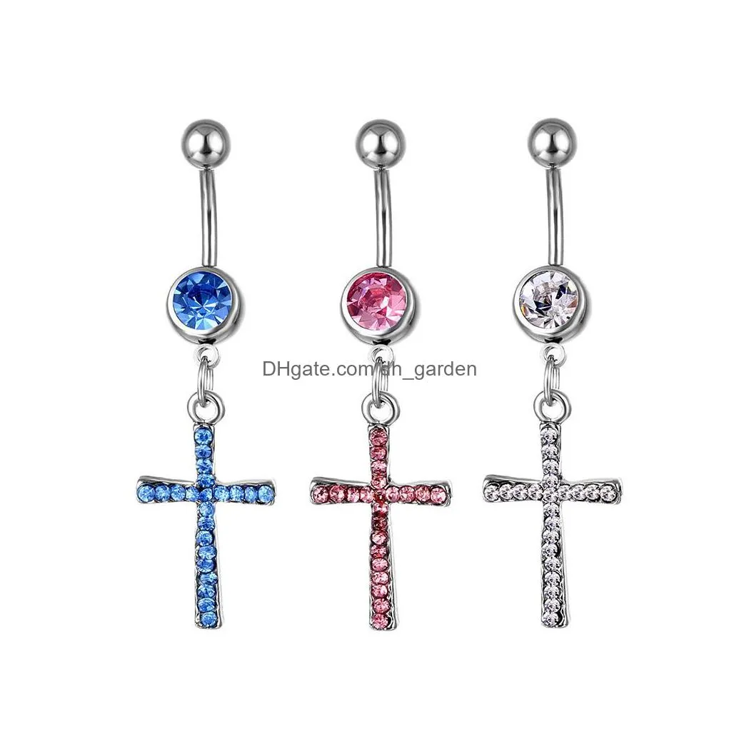 d0762 uv belly navel stud mix styles and colors