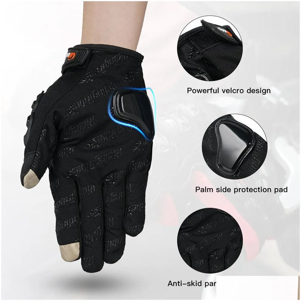  motorcycle gloves summer touch screen breathable guante luva moto riding sport protective gear motorbike motocross bicycle glove