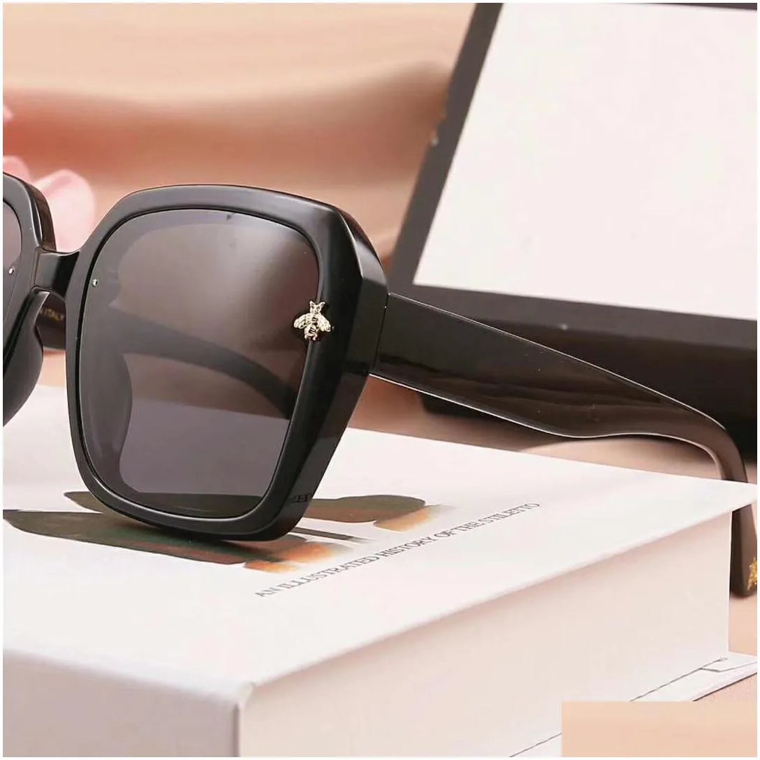 summer little bee sunglasses fashion sunglasses goggle glasses style 2974 uv400 5 color option high quality with box