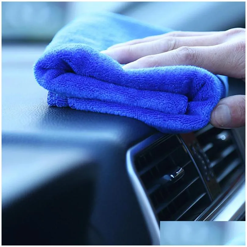 2018 high quality home garden microfibre cleaning auto car soft cloths wash towel duster30x30cm arrive