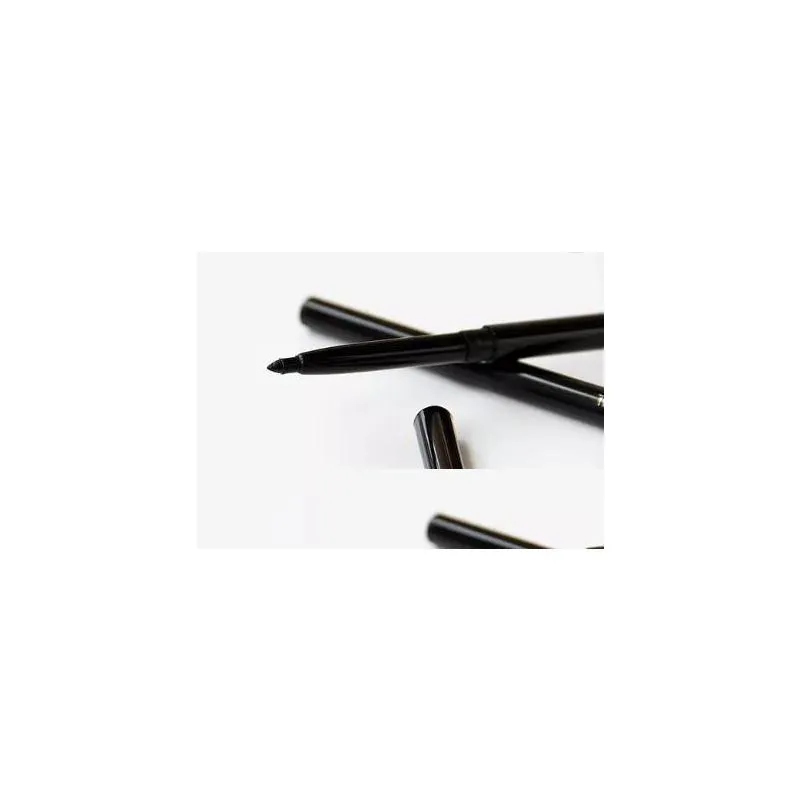  products selling makeup automatic rotation eye liner pencil black and brown gift