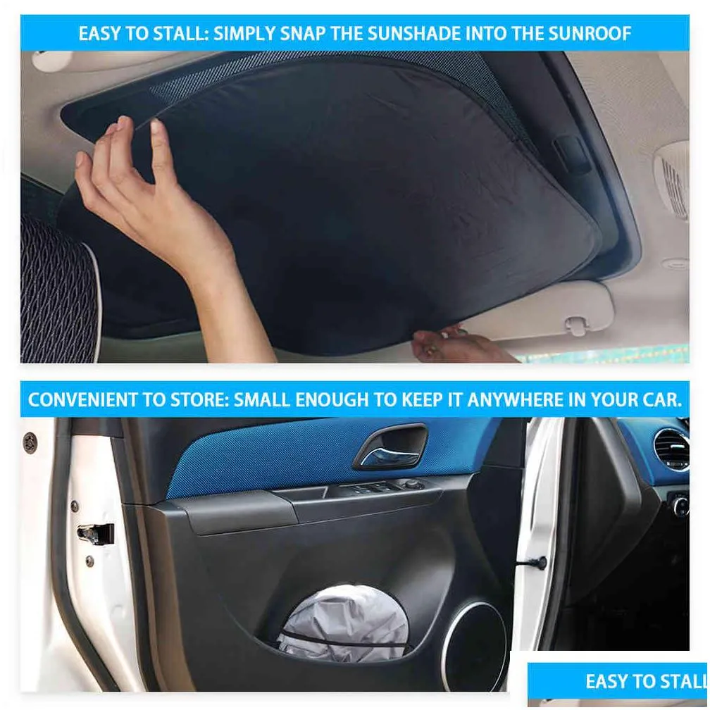 anti uv sunroof sunshade protector shade cover heat isolate car accessories for mini cooper clubman countryman r55 r56 r60 r61