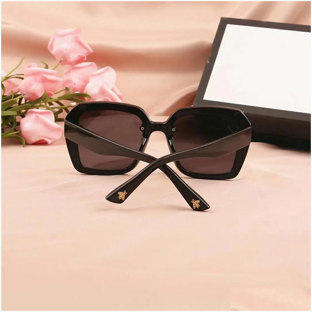 summer little bee sunglasses fashion sunglasses goggle glasses style 2974 uv400 5 color option high quality with box