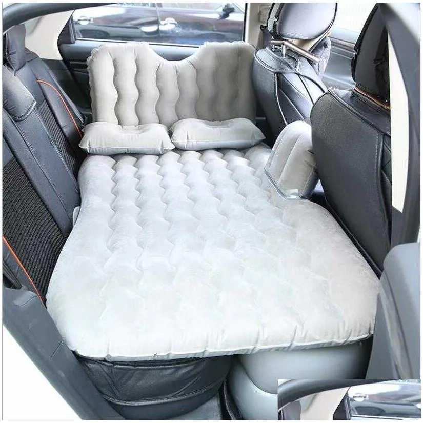 back car travel bed seat air inflatable sofa mattress multifunctional pillow outdoor camping mat cushion universal big size