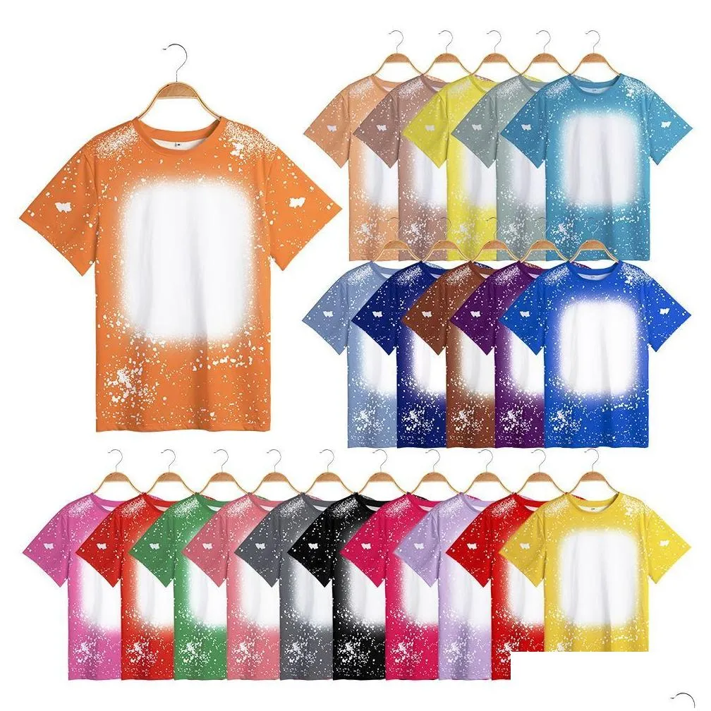 sublimation blanks mens t shirts tiedied uni kid women men t shirts for custom christmas gifts b1018