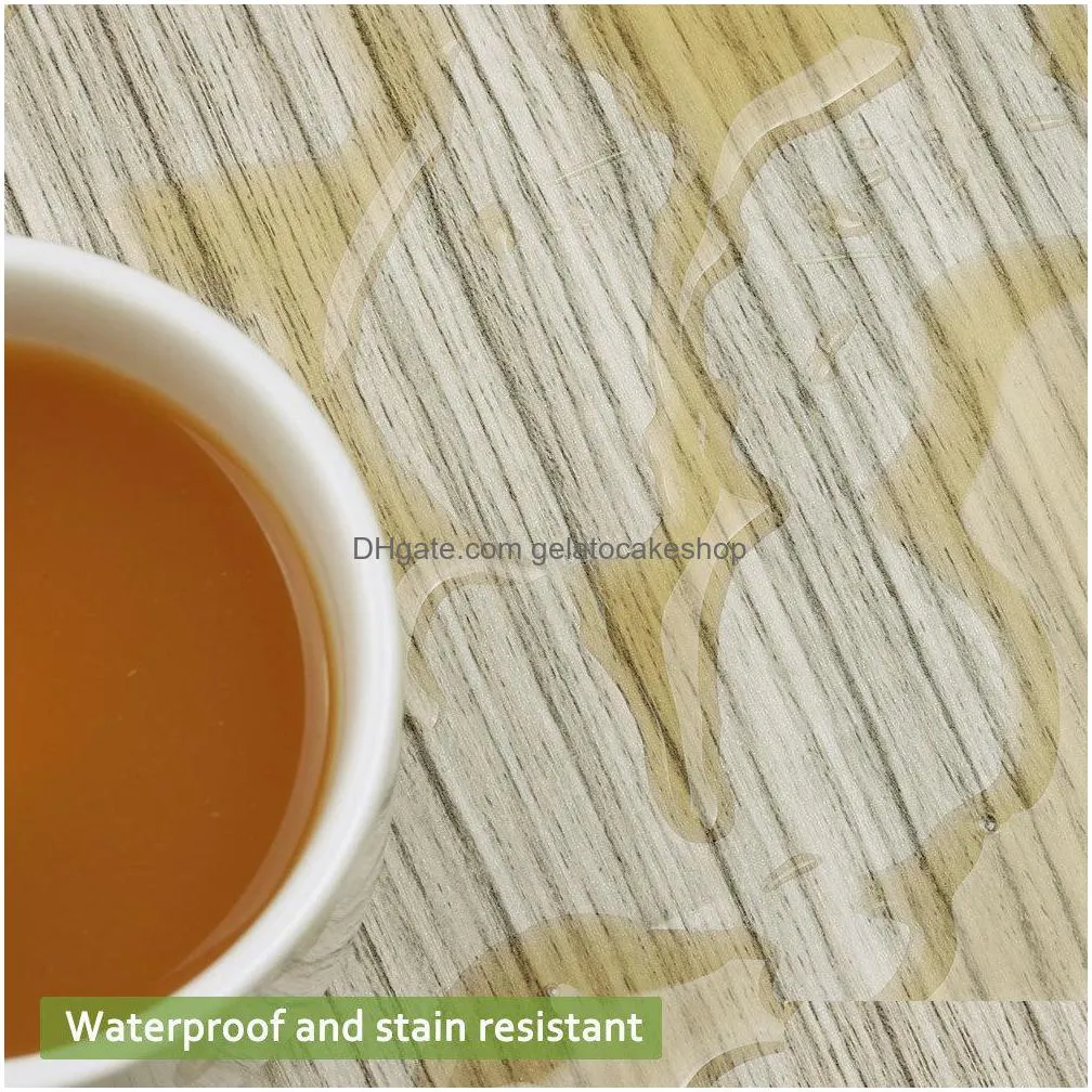 modern floor stickers wood grain pvc waterproof selfadhesive bedside wall decoration wallpaper kitchen home decor wall decor 1007