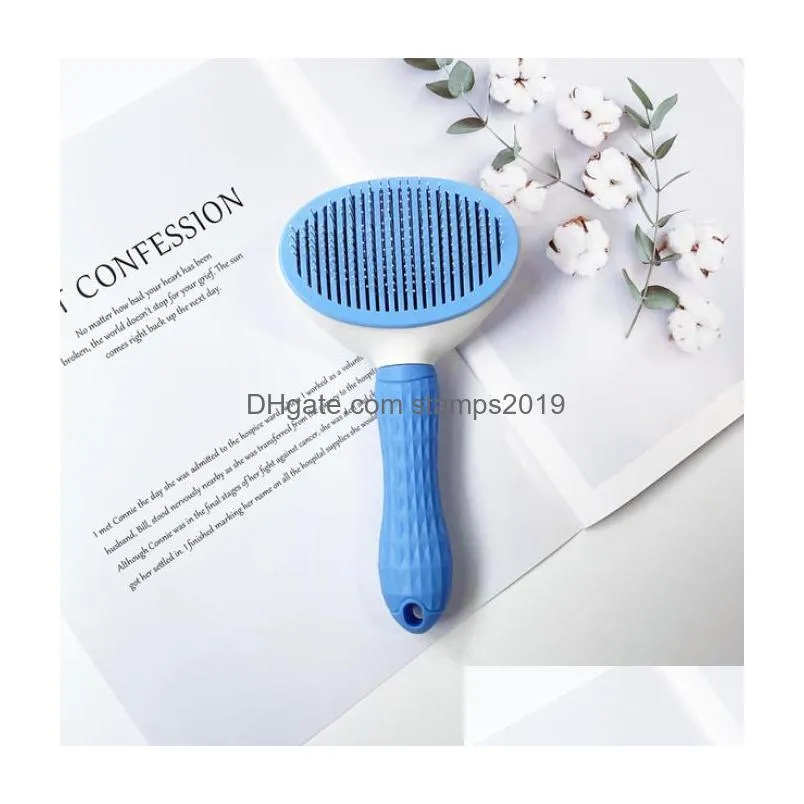 pet hair remover dog cat hair brush hairs cleaner comb needle combs pets products cat grooming