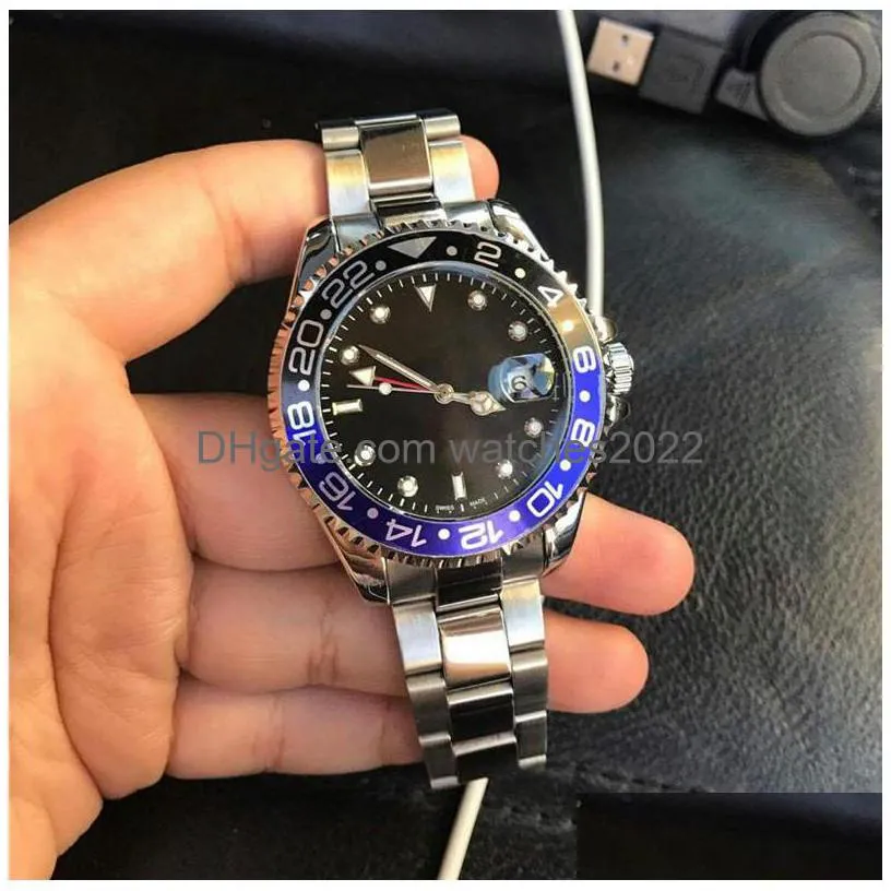 luxury watch fashion new famous mens stainless steel watches fashion designer quartz day made winner 44mm mens pin dial quartz master male clock gmt
