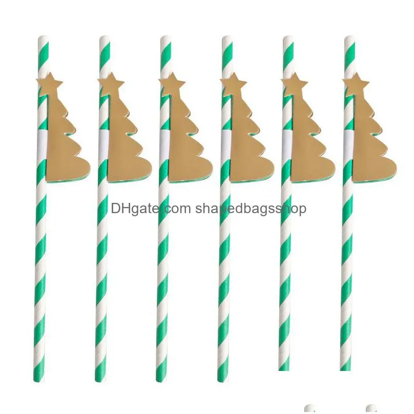 creative threedimensional christmas party decoration holiday supplies fivestar green christmas tree honeycomb paper straw