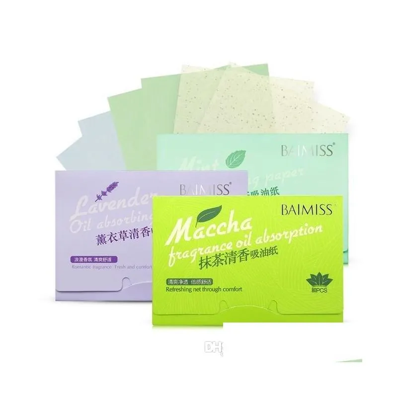 baimiss facial absorbent paper oil absorbing sheets deep cleanser black head remover acne treatment beauty products