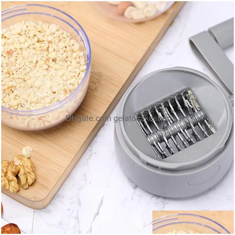 manual nut grinder multifunctional dried fruit crusher peanut masher nut chopper peanuts grinding device kitchen tools mills