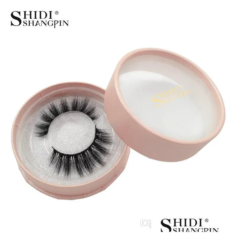 shidishangpin lash 3d mink eyelash extension cross false eyelashes 1 box natural makeup winged eyelashes hand made lashes