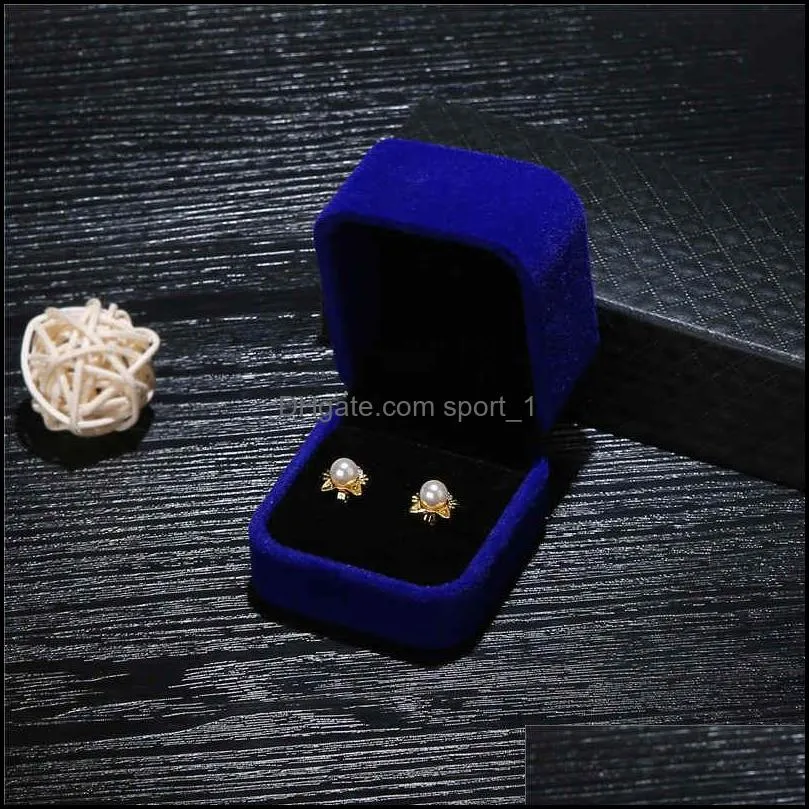 925 sterling silver stud earrings round motherofpearl elegant koreanstyle nanyang bead pearl stud earrings