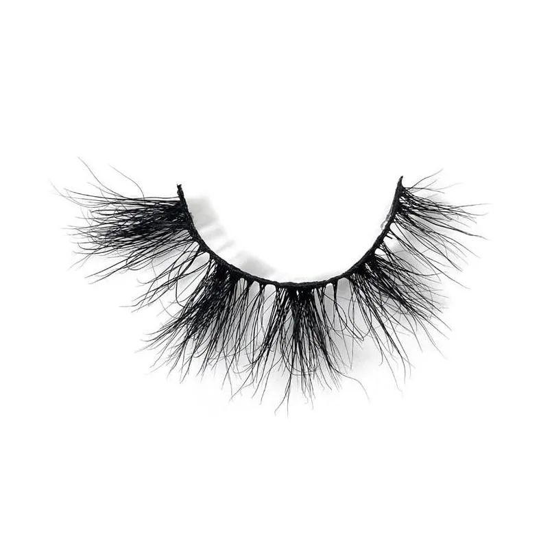 1 pair 3d faux mink eyelashes fluffy dramatic makeup wispy natural long false eye lash thick fake lashes