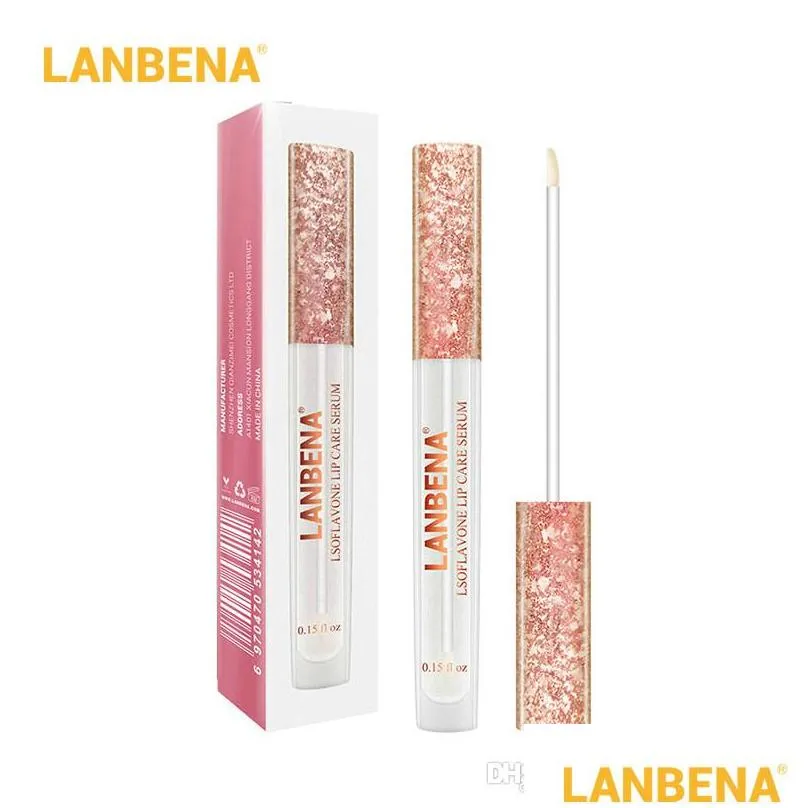 lanbena big lips plumper moisturizer lip gloss long lasting nutritious lip y clear waterproof transparent lipgloss