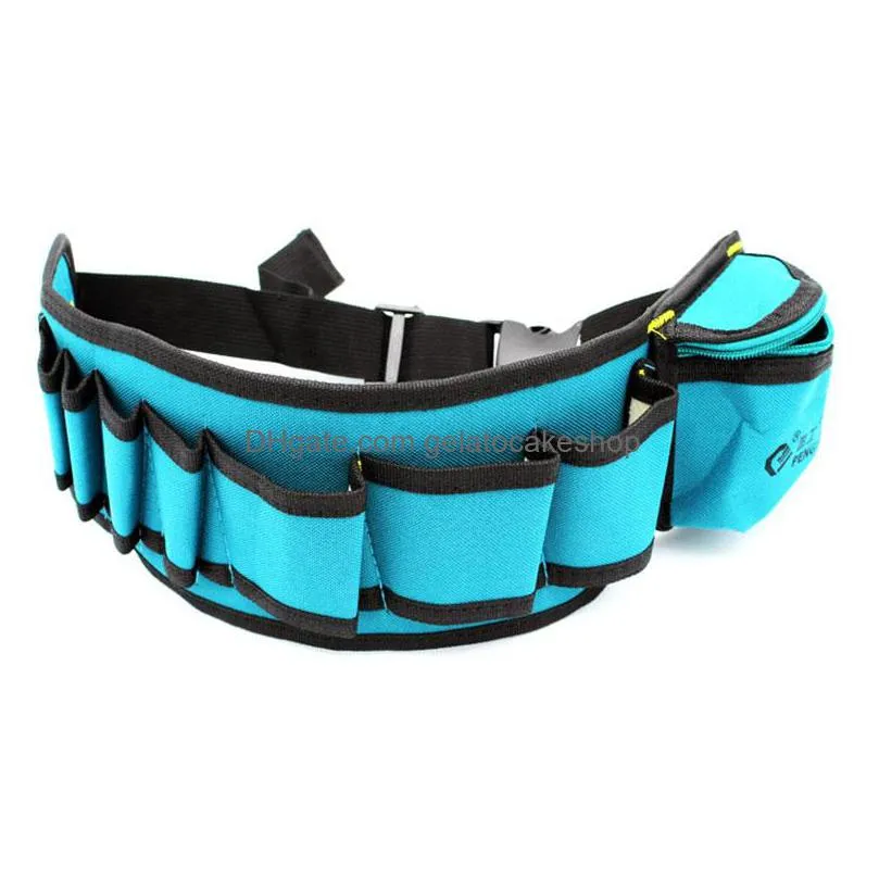 multifunctional tool bag electrician waterproof oxford tools kit pockets waist belt herramientas para electricistas b type