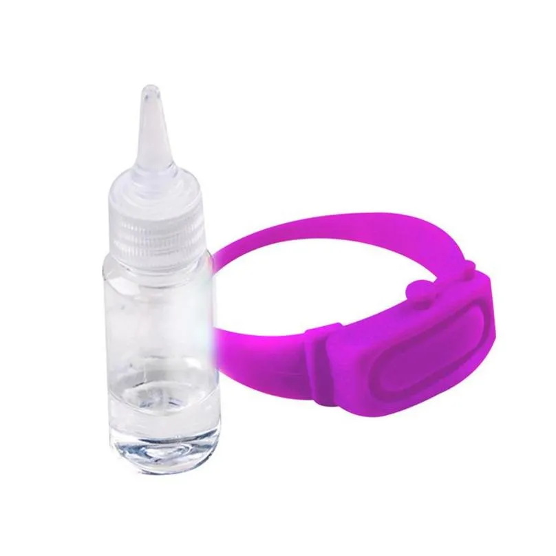dispensador gel silicone hand sanitizer dispenser disinfectant portable soap silicone bracelet wristband hand wearable dispensador