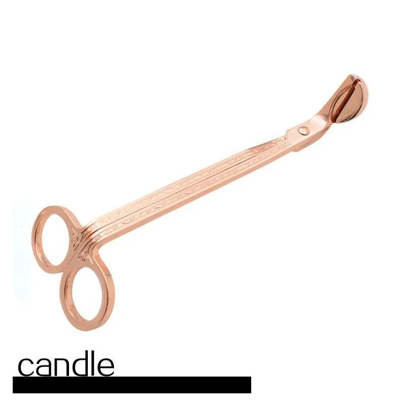 stainless steel snuffers candle wick trimmer rose gold candle scissors cutter candle wick trimmer oil lamp trim scissor cutter