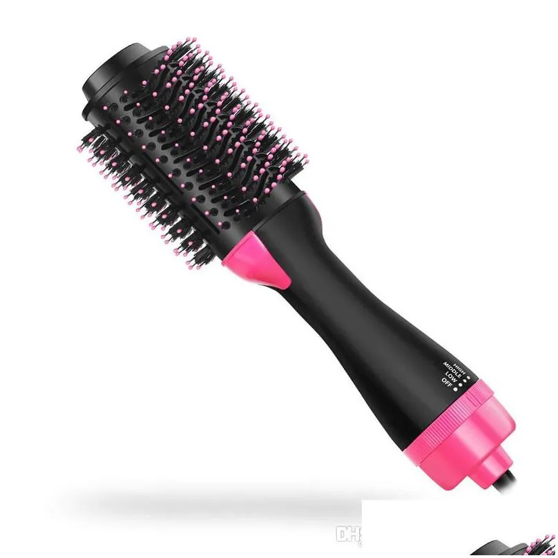 one step hairs dryer brush hair straightener curler electric blow dryers with hairs comb air curling iron