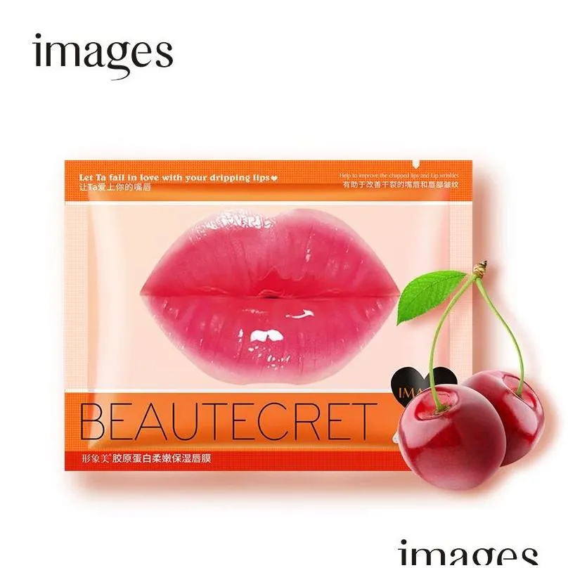 milk peach honey lip gel mask crystal collagen moisturizing masks hydrating remove lines lighten lip skin care