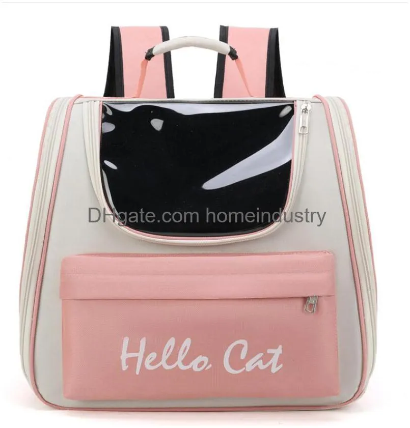 space travel backpack pet bag backpack breathable carry bag cat carriers crates houses