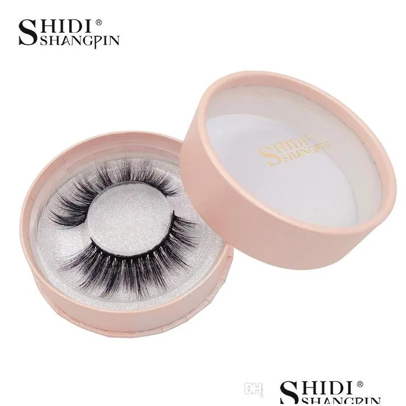 shidishangpin lash 3d mink eyelash extension cross false eyelashes 1 box natural makeup winged eyelashes hand made lashes