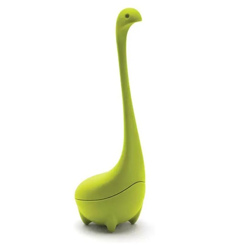 loch ness monster tea strainer infuser silicone cute cartoon tea strainer fda lfgb standard loose leaf filter teaware tool fy3864