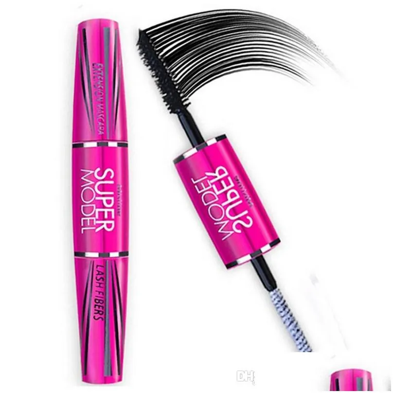 mistine 4d fiber eyelash mascara thailand curling long waterproof makeup eye lashes curving mascara