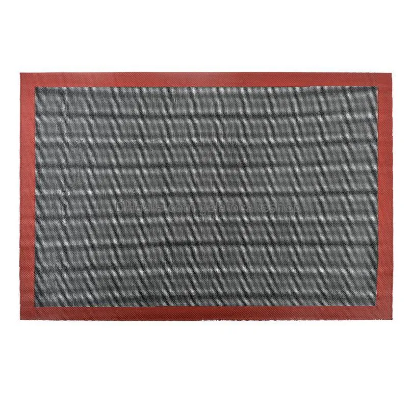 durable silicone hollow baking mat nonstick heatresistant baking mat pad bakings sheet perforated mesh pads for bread oven