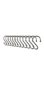 shower curtain hooks bronze