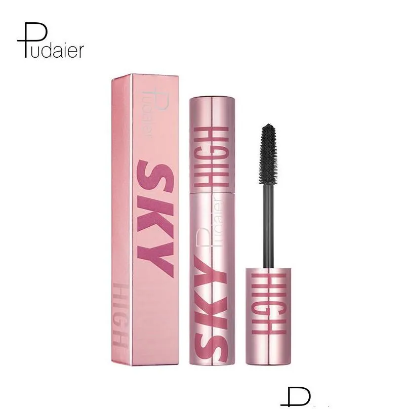 pudaier 4d sky mascara volume waterproof lash extensions makeup silk graft growth fluid professional rimel for eye cosmetic