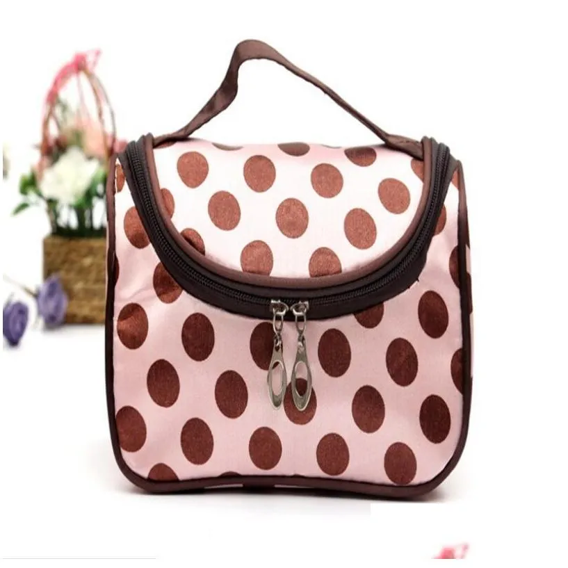 canvas cosmetic bag mini fashion women girl makeup pouch portable travel cosmetic bag with zipper