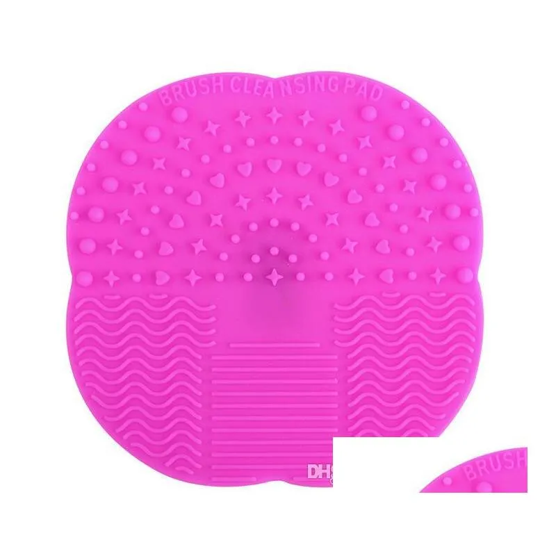 brush cleaning mat silicone professional pinceles makeup brush comestic tool washing scrubber board cleaner mat pad