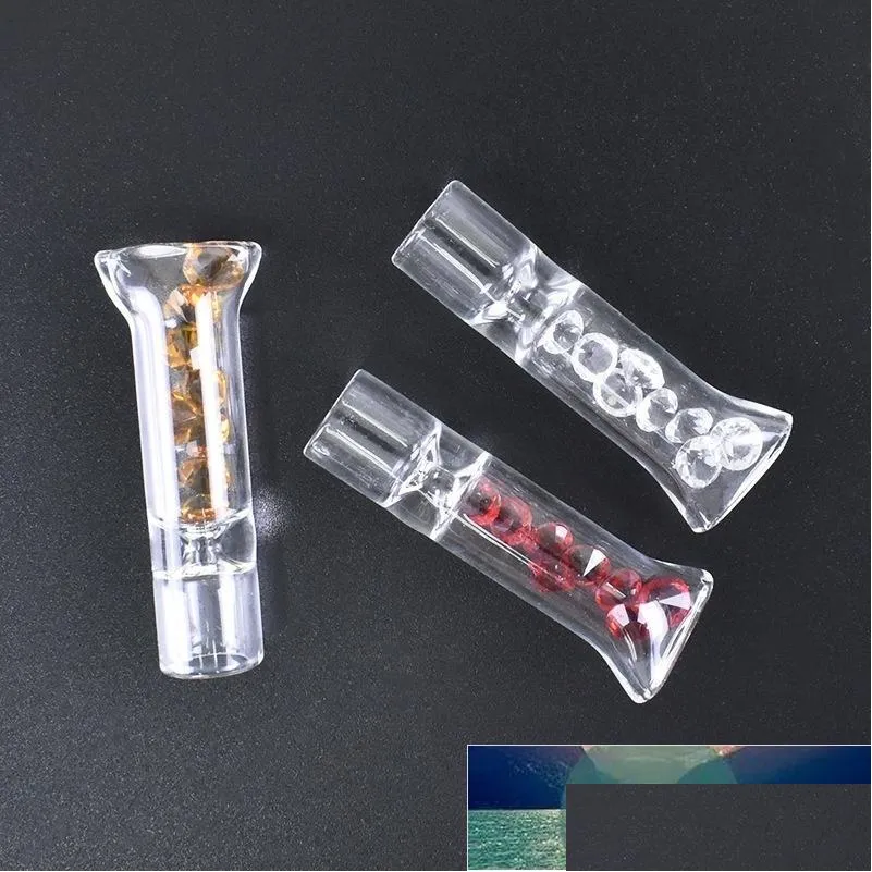 diamond flat glass filter tips smoking accessories factory price expert design quality latest style original status