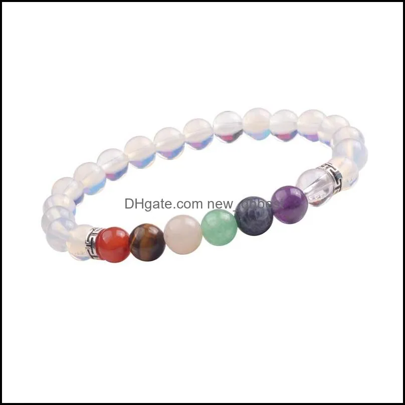 bead chakra bracelet 7 chakra 8mm lava anxiety bracelet  oil diffuser stone yoga bracelet meditation relaxation healing