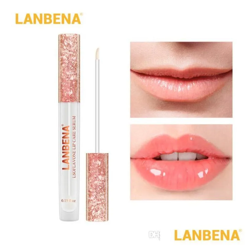 lanbena big lips plumper moisturizer lip gloss long lasting nutritious lip y clear waterproof transparent lipgloss