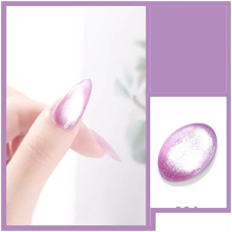 cat eye gel polish soak off luminous magic crystal cat eye uv gel magnetic glitter soak off nail gel varnish