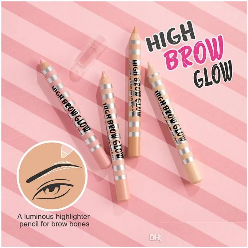 menow eyebrow highlighters pencil brighten pearly lustre concealer eye shadow pen p134 stereo eyebrow high brow glow