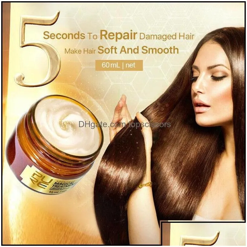 shampoo conditioner purc magical hair mask 120ml deep repairs damage root hairs scalp treatment nourishing lotion haircare condition