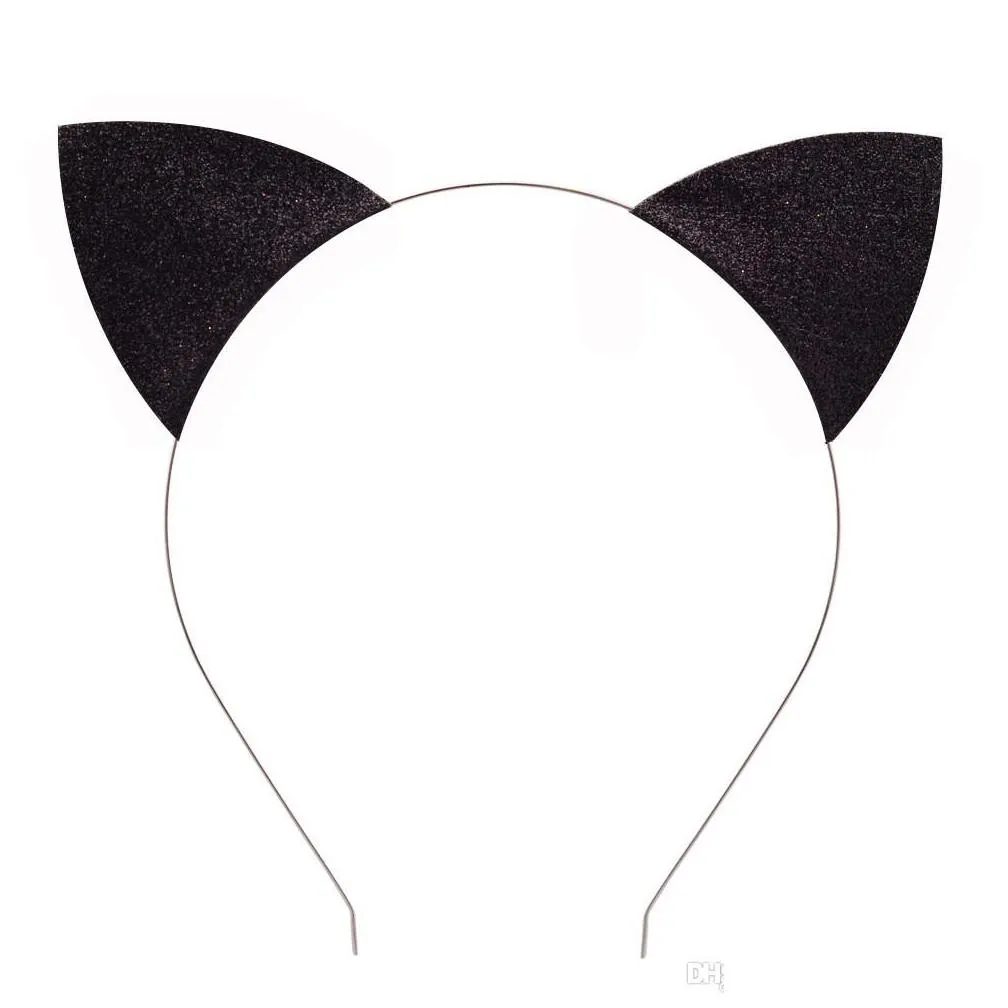 new fashion girl baby cat ears headband baby kids cat hair band headwear children hair accessories