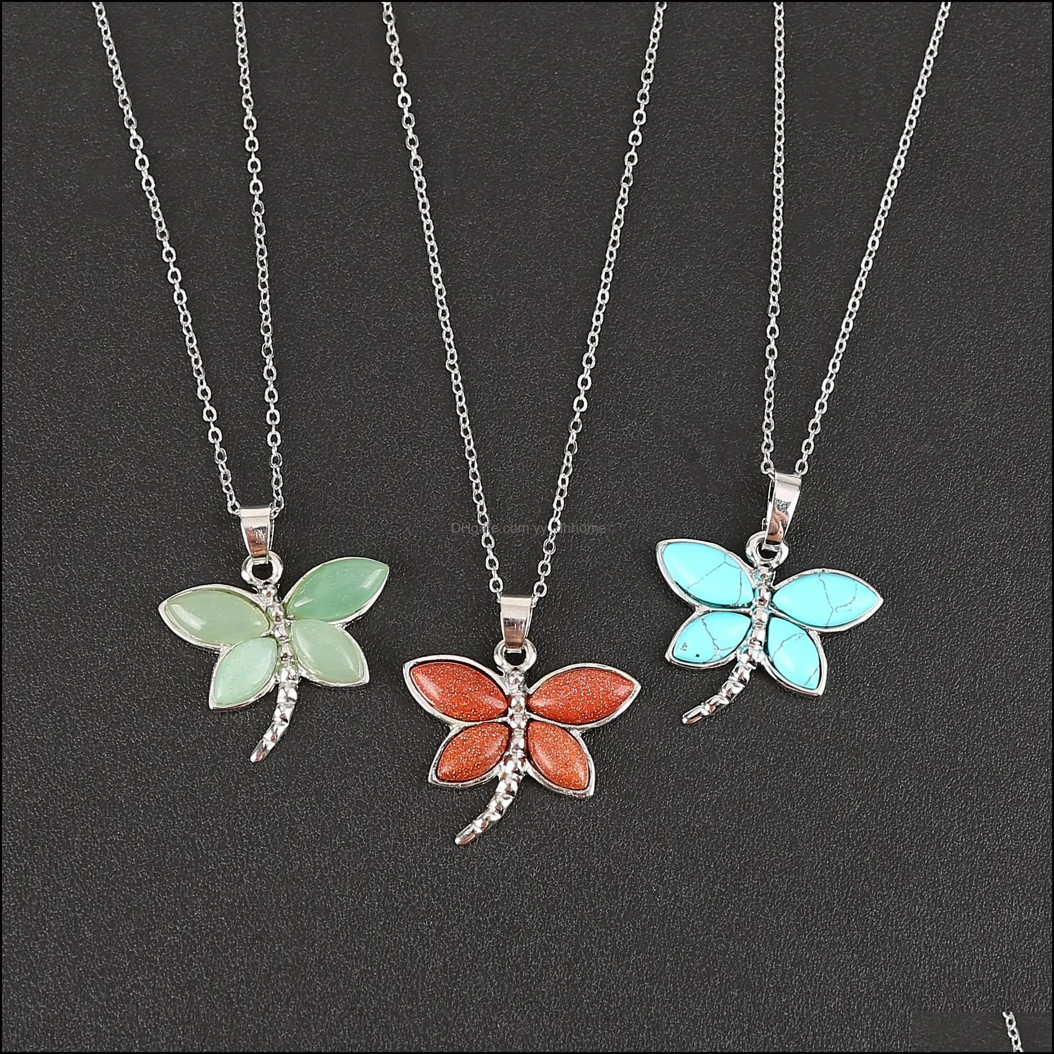 dragonfly alloy pendant men and women fashion simple popular temperament dress wild jewelry