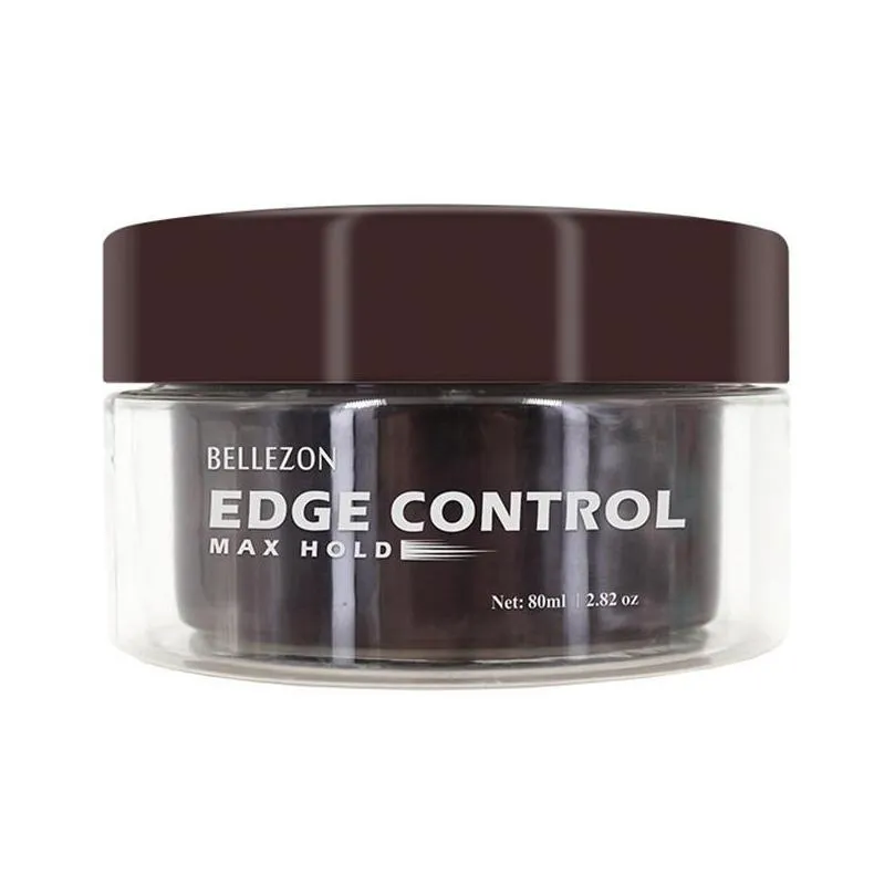 bellezon 80ml edge control pomades refreshing hair oil longlasting hair temples styling cream antifrizz hair fixative gel