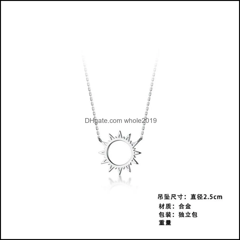 necklace blessing gift card small dainty gold sun god light with rope pendant chain classy costume choker jewelry