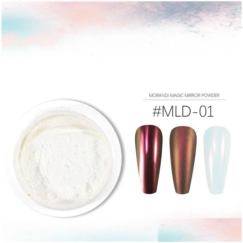 morandi magic mirror powder chameleon magic mirror flour superfine nail magic mirror powder manicure nail art decoration